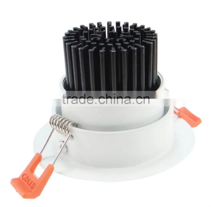 50000hrs working time 25w warm white led ceiling spotlight