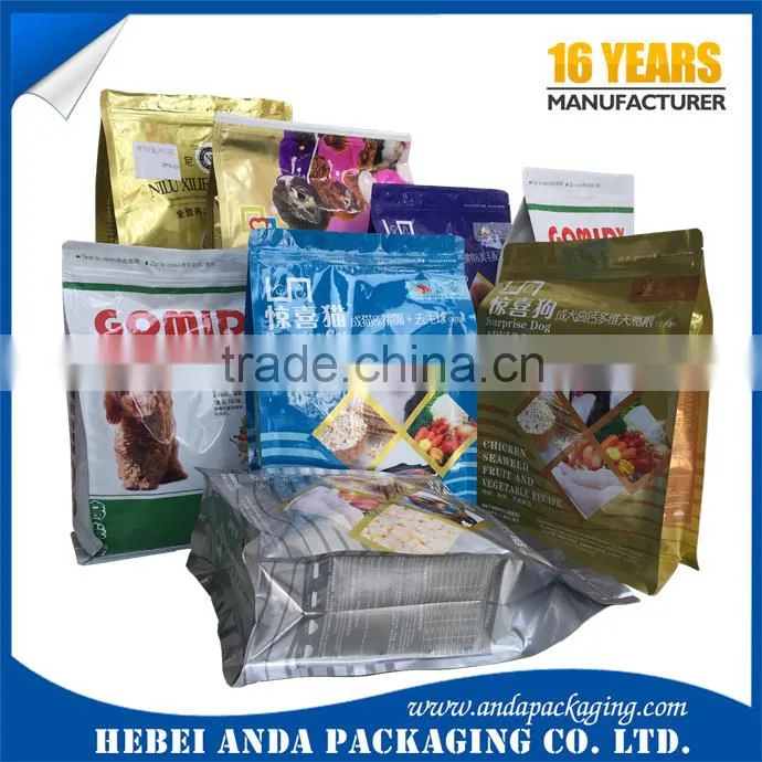 Printed Aluminum foil coffee bag with valve/ foil zip lock bag stand up pouch with zipper