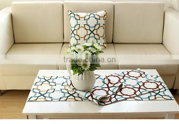Kids Birthday Party Decoration Satin Fabric Plain Table Runner