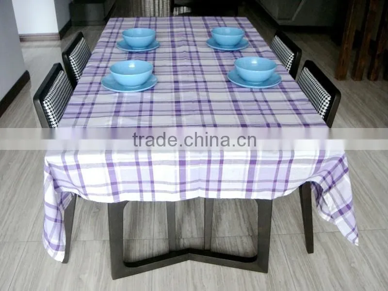 cotton/polyester table cloth with good price
