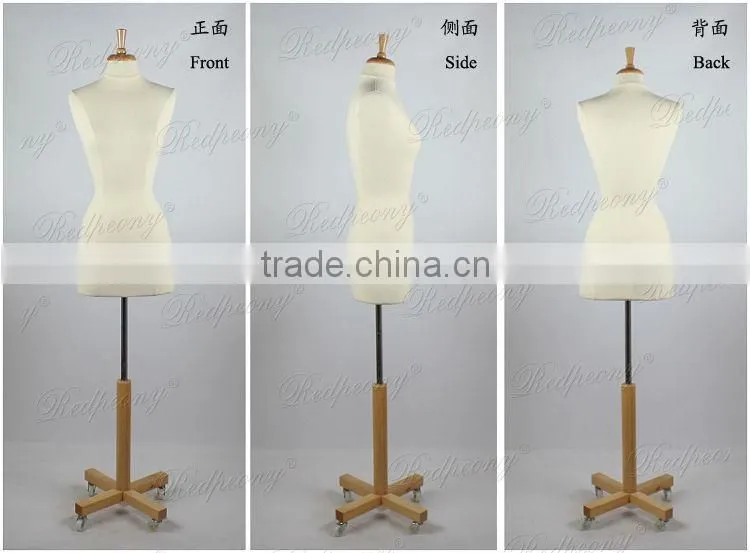 Torso half female mannequins foam mannequin