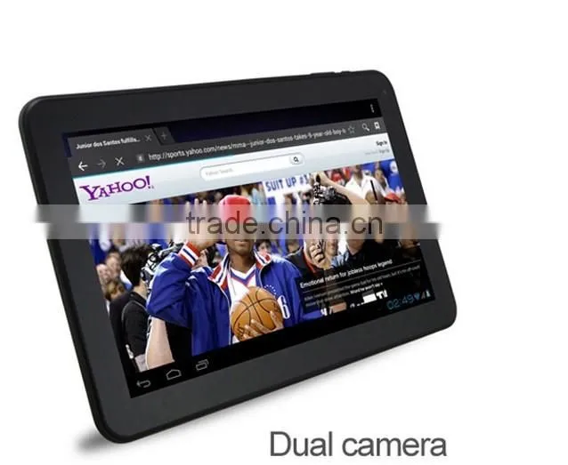 10 inch tablet PC Dual Core A20 1.5GHZ 8GB ROM 1GB RAM HDMI 6000mAH 10-point touch Capacitive Screen Android 4.2