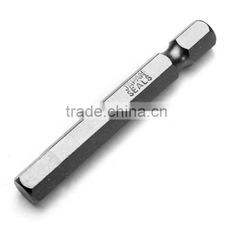 10pcs H3 1/4 Inch Hex Shank Magnetic Hex Head Screwdriver Bits Electric screwdriver Set 50mm AR-61