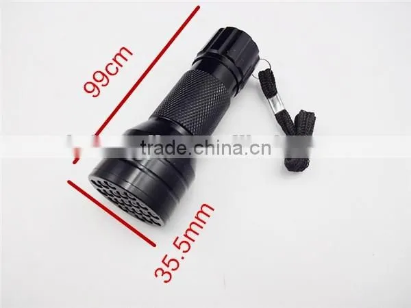 uv flashlight pet urine detector nail gel uv torch 21Led UV light