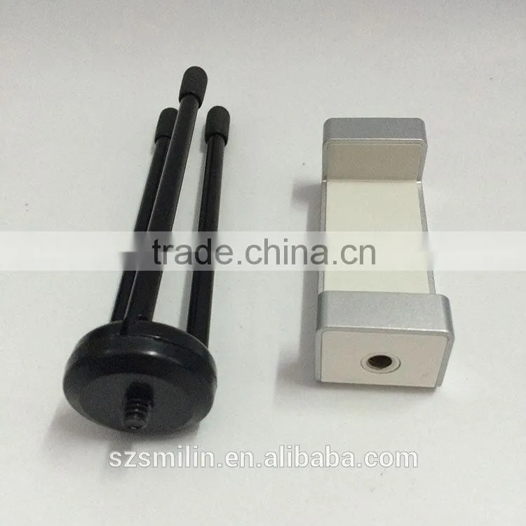 No patent foldable 1/4" screw Tripod Phone Stand Clamp Holder for iPhone,Samsung,HTC,Camera,Monopod etc.