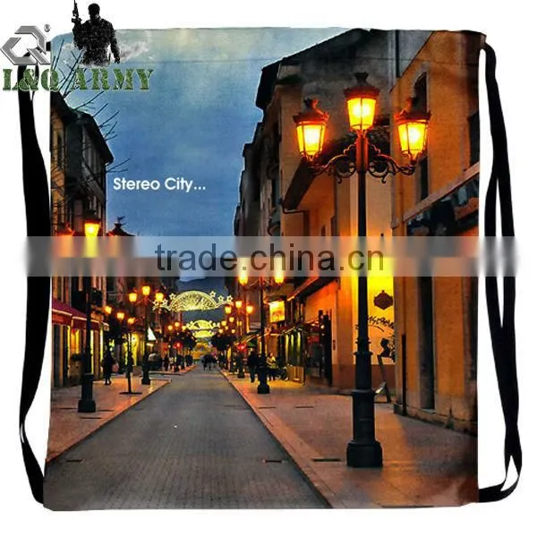 Custom Sublimation Backpack Drawstring Backpack