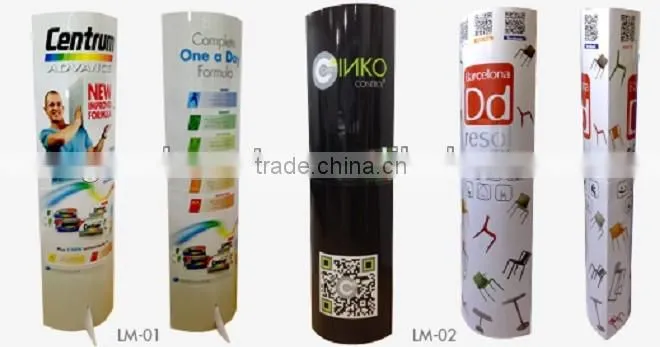 Supermarket Cardboard Totem Display Standee
