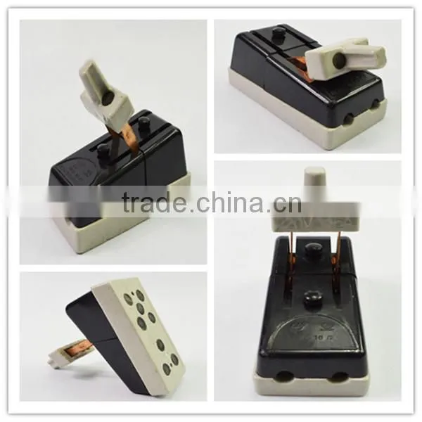 3poles 63amp porcelain electrical blade knife switch