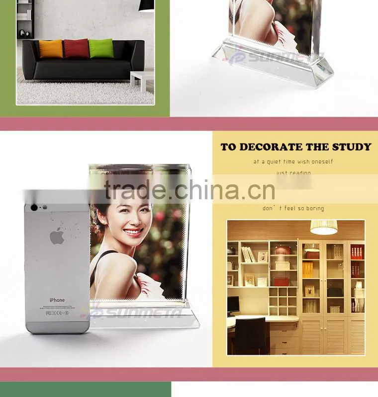 Sunmeta factory Photo crystal UV crystal sublimation crystal sublimation photo crystal BSJ-08