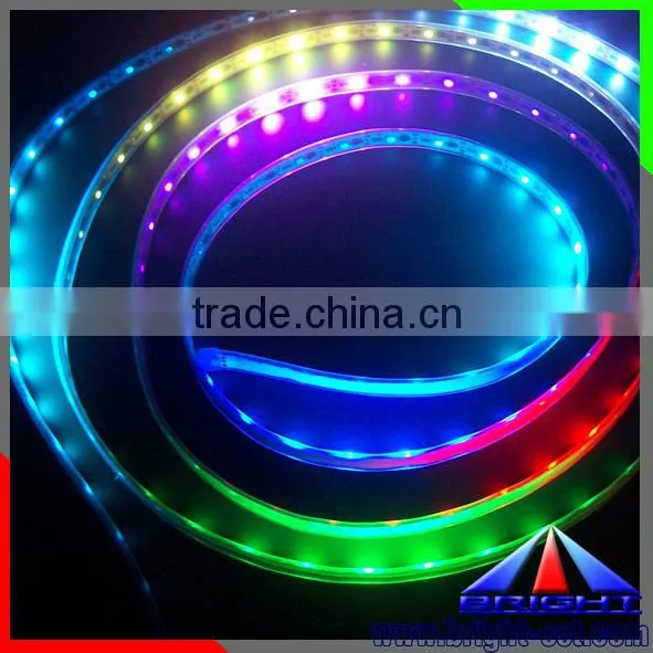 DMX Addressable RGB LED Strip,60leds/m SMD5050 20-22LM/LED Emitting LED Strip