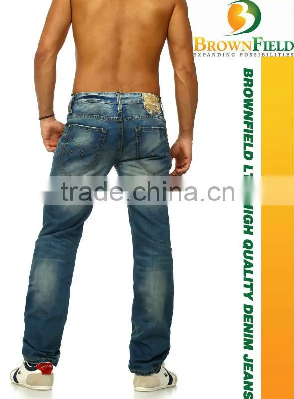 High quality wholesale price fashion denim jeans straight fit jeans men jeans