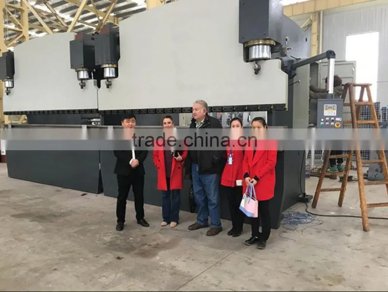 WC67Y 100T 3200mm Hydraulic CNC Press Brake in Good Price