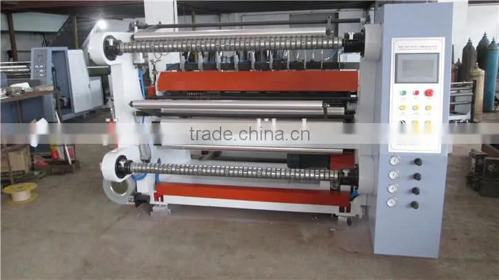 Aluminum foil tape/kraft paper tape/double-sided tape/EVA foam/PVC/OPP/PET slitting machine, roll material slitter