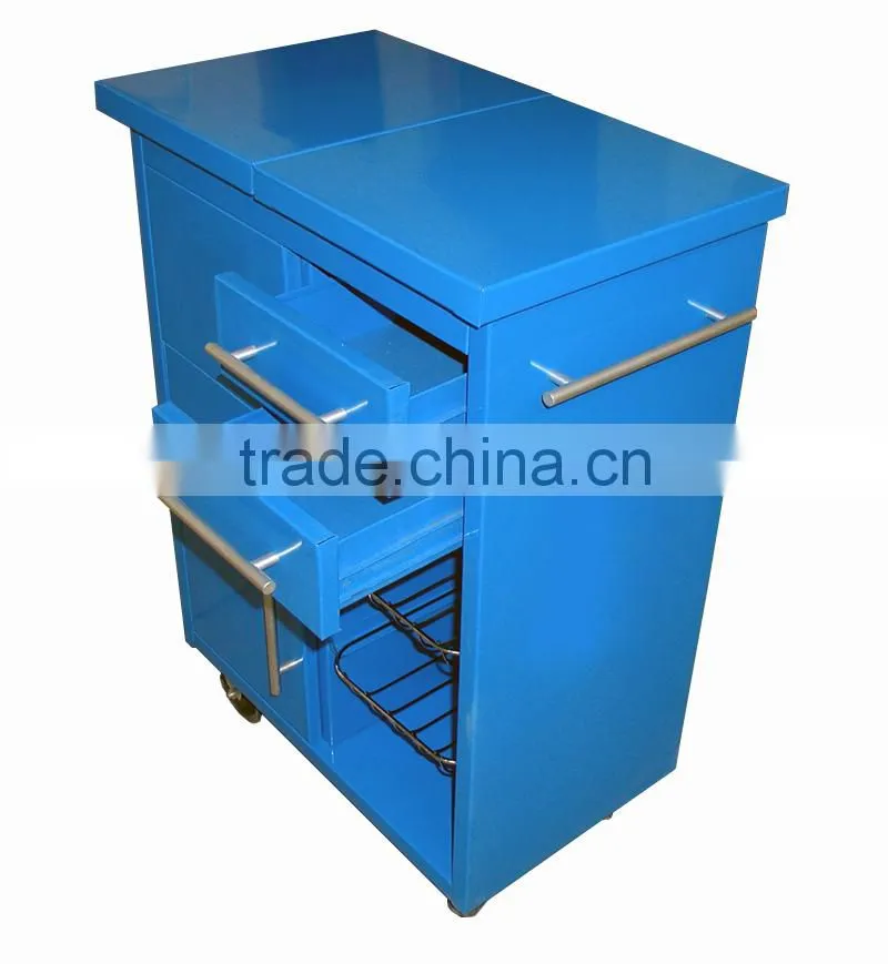 2015 new hot sale customized safe professional metal workshop tool cabinet cart