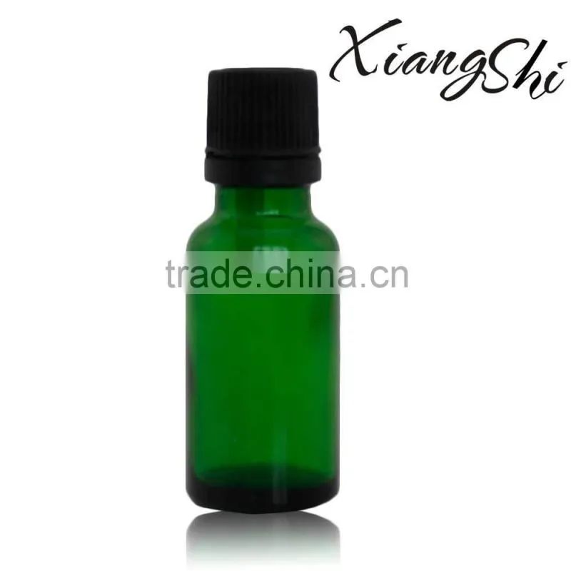 20ml green essential oil dropper bottle series