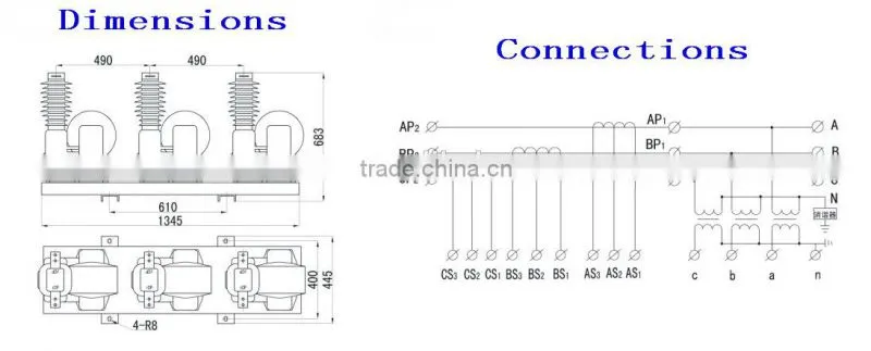 JLSZY-35W Outdoor Combined Transformer (35KV and Below )
