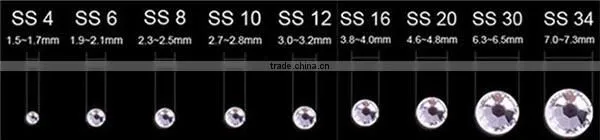 2015 promotional cheap crystal stone for accessaries