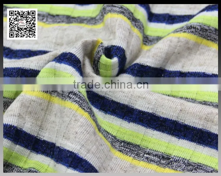rayon linen yarn dyed linen women's dress fabric for ladies dress