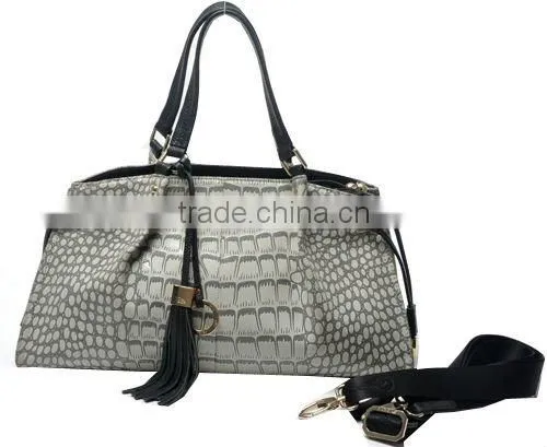 Factory price! 2012 the top newest lady CROCO handbags in the fashion design
