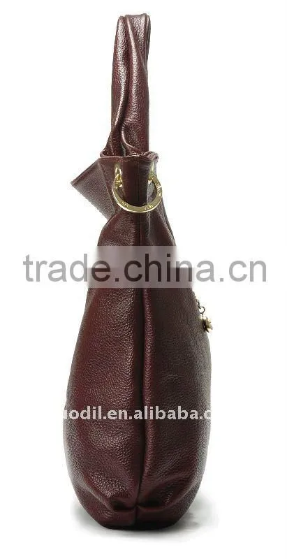 HOT SALES! 2012 China FASHION Stock Brand lady genuine leather handbags