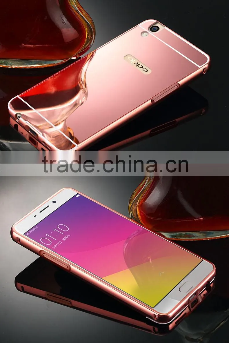 Hot Sale Makeup Lipstick Cell Phone Case With Mirror Case For OPPO R9 Plus
