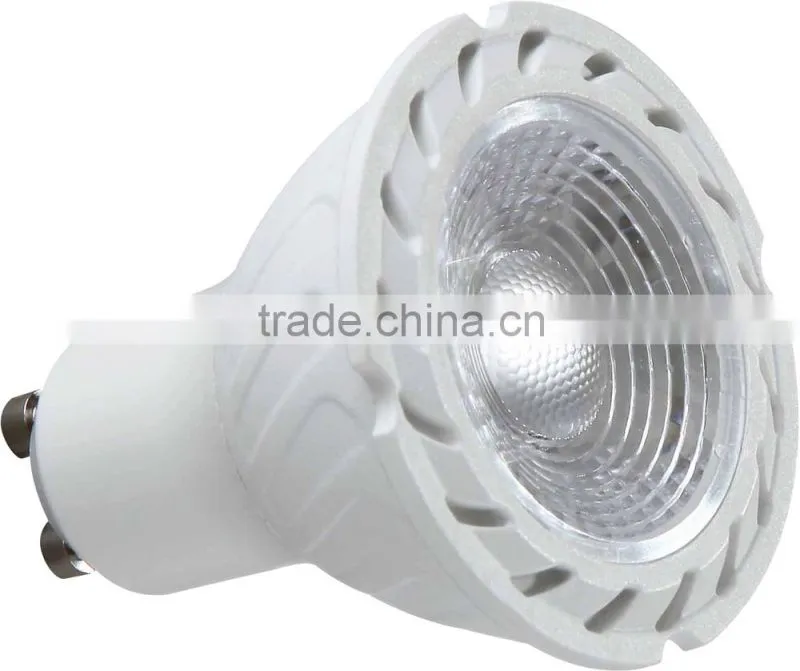 230V 38 deregg Epistar COB led 5W 350lm GU10 MR16 LED COB Spotlight