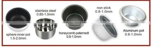 Orange Stainless Rice Cooker