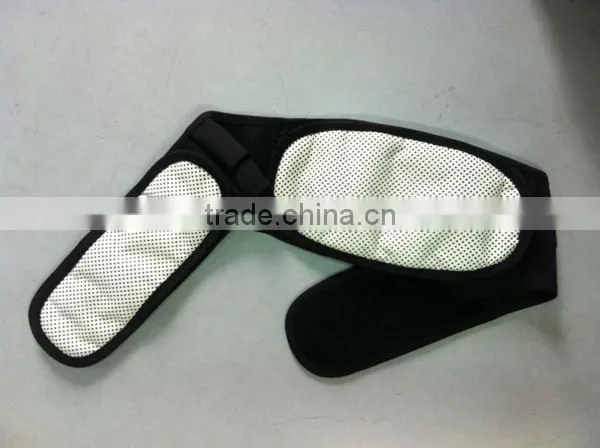 self-heated medical neck brace with magnets