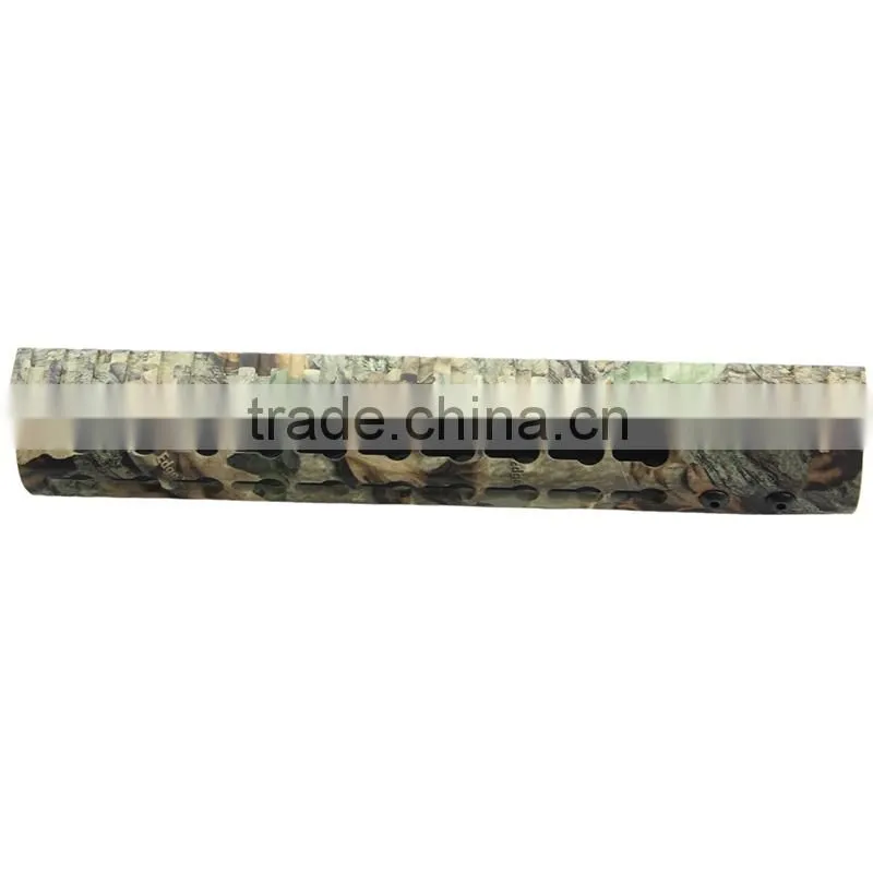 Funpowerland Keymod 10 Inch Camo Color Rifle Length Key Mod Free Float Rifle Style Handguard Rail Mount