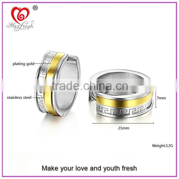 Fashion new models stud earring wholesale bulk simple gold earring designs for women
