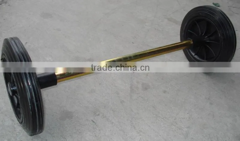Rubber wheels 8 inch for waste bin wheel for trash bin