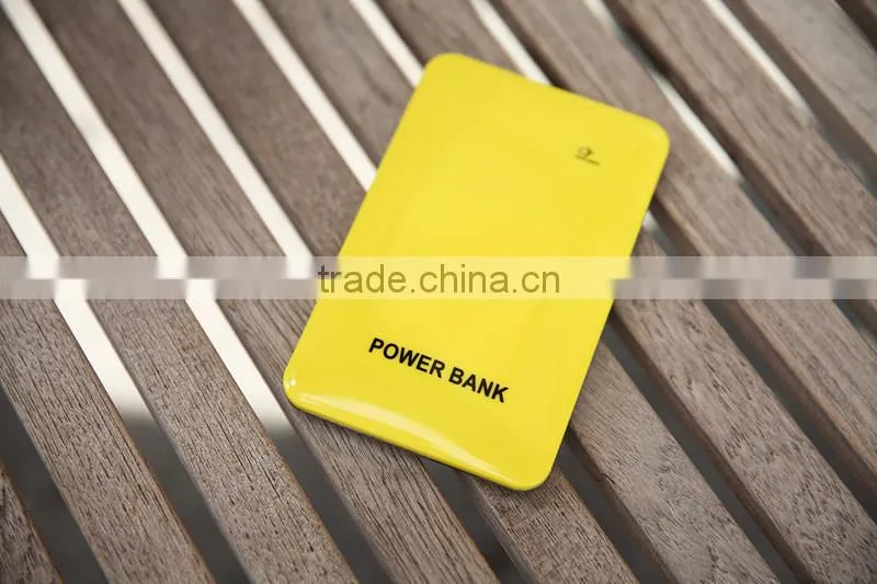 Trending Hot Products 2016 Custom logo printing high quality mobile external battery pack Power Bank usb charger