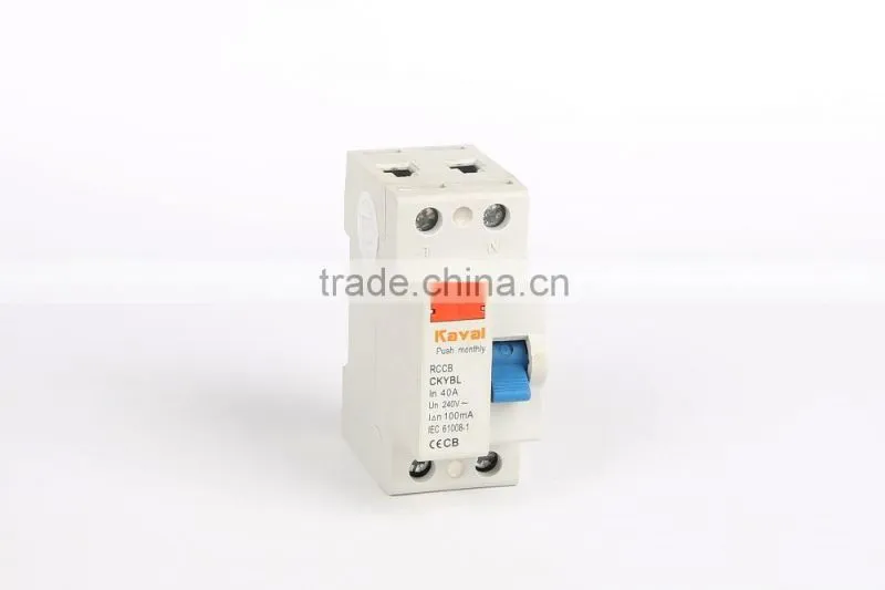 Factory supply F360 2P/4P magnetic residual current circuit breaker nocle-100 (rcbo)