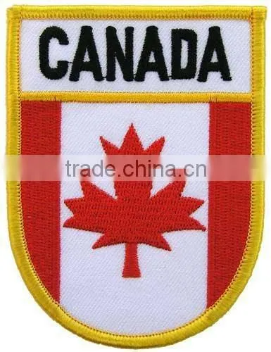 Embroidered Canada Flag Patch