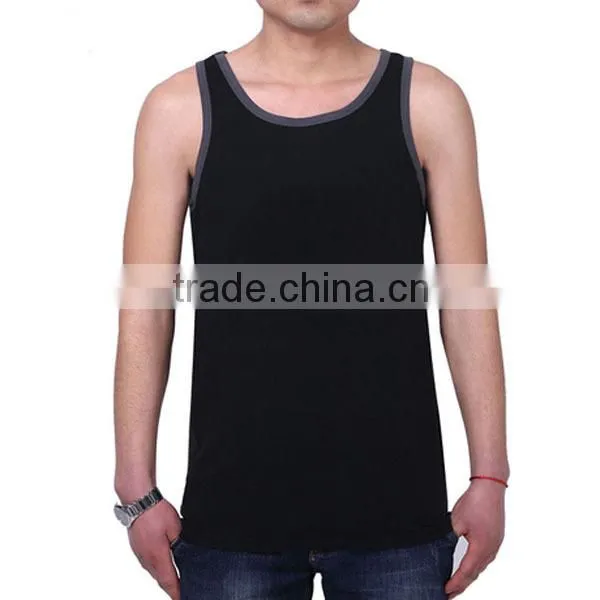 Hot ! 2014 New Design Cheap Wholesale Gym Singlets for Men (lyt-04000100)