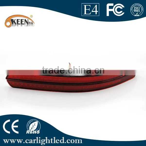 Parking warning light vehicle reflectors LED Waterproof red reflector bulbs 0.3A DC12V tail lamp led fit 2011-2013 K5