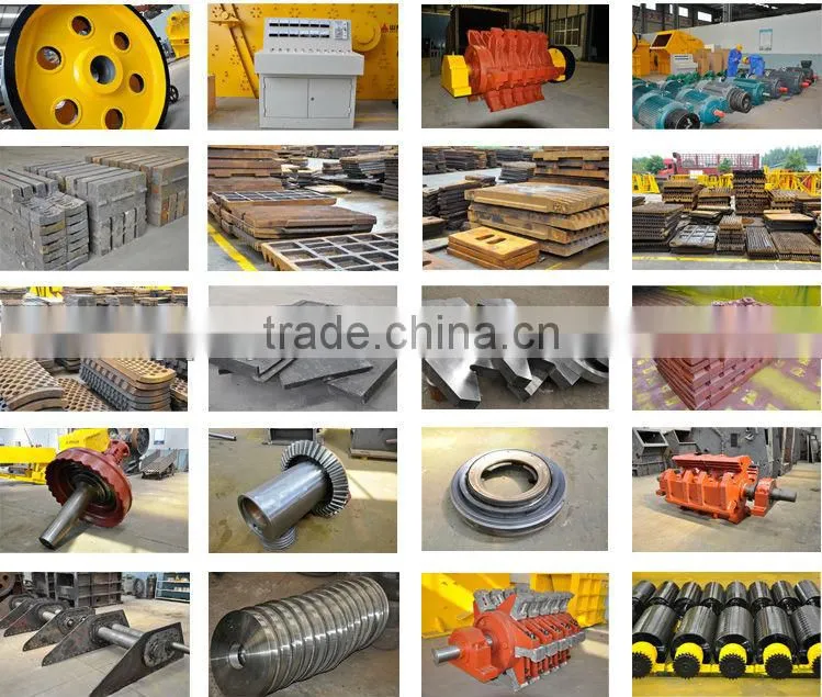 used crushing machine spare parts repair crusher
