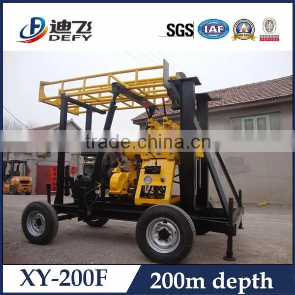 XY-200F geological prospecting drill rig--Max. 200m