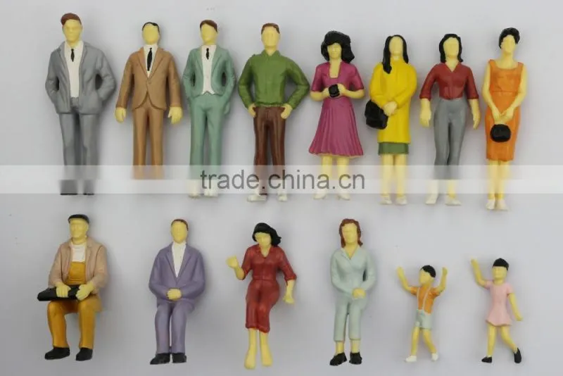 Architectural mode figure in plastic profile, scale figures in craficial for 1/30