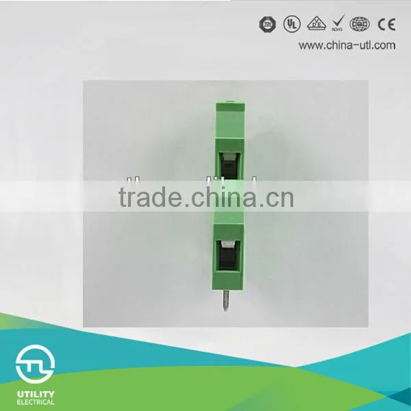 Professional Automotive Double-deck 5.08mm Pitch PA66 VO Brass Contact PCB Terminal Block
