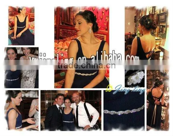 wedding crystal rhinestone fancy pageant belt