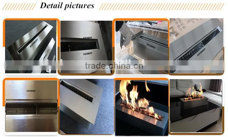 Alcohol Burner 900*180*100mm Manual Ethanol Fireplaces