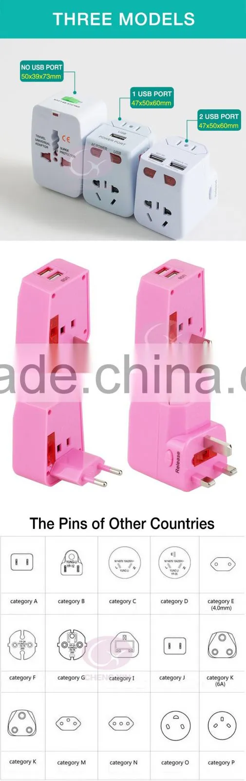 accessory mobile phone batteries ac to dc power travel adapter converter