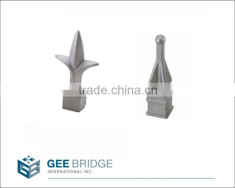 0791017 Aluminum Die Cast Fence Gate Quad Finial Top