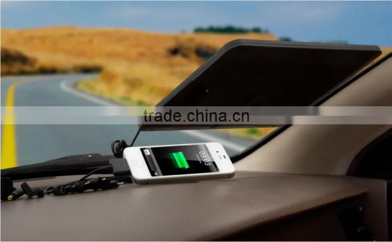 solar powered car auto boat motorcycle 18v battery maintainer trickle charger