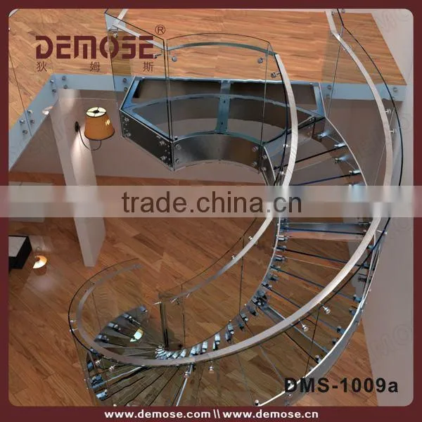 morden L shape outdoor steel beam stairs