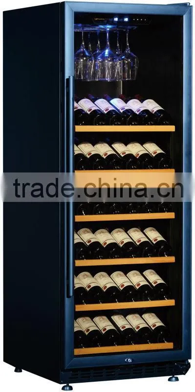 Fan cooling wine cabinet 140bottles USF-128S Single zone