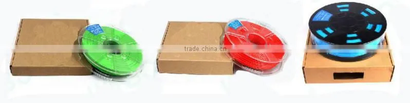 high quality factory manufacturer 1.75 3.0MM PLA ABS 3d printer filament