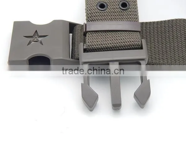 knitted military customized belt fashion accessories factory wholesale made in china