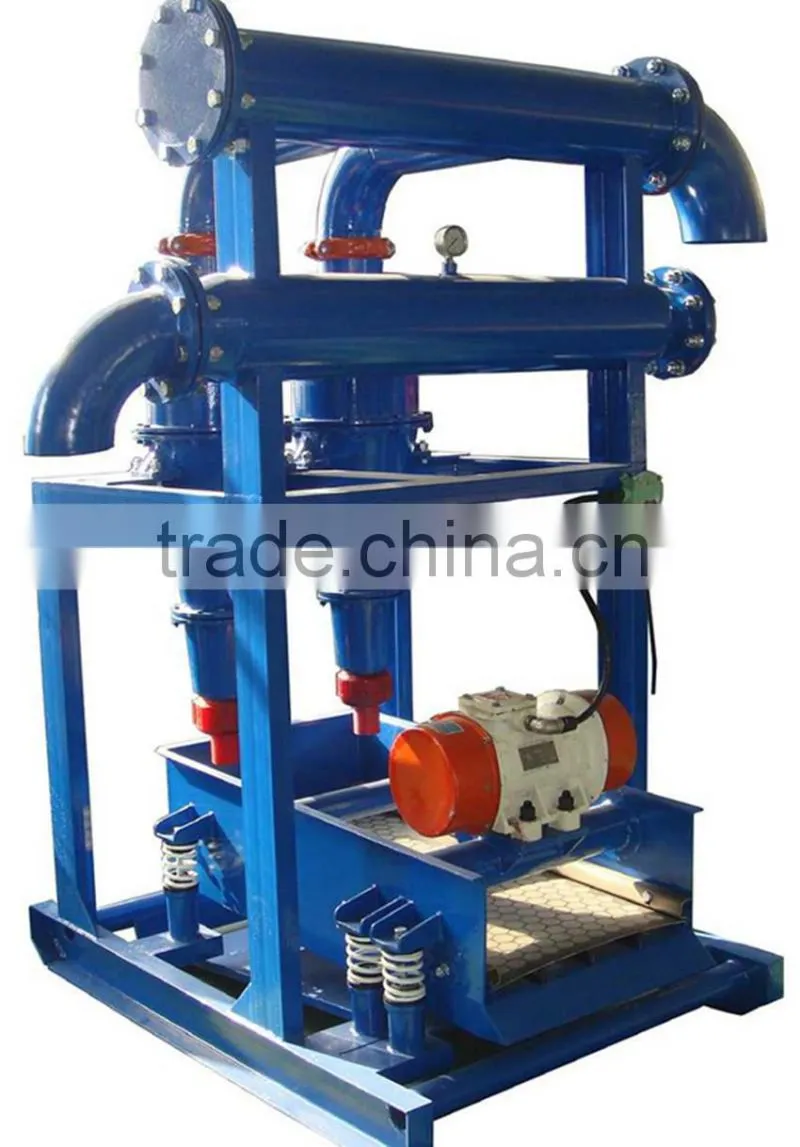 Low price!! Oilfield drilling mud Desander , oilfield machinery